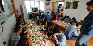 거창 주상면 마을별 경로위안 행사 열려