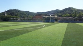 창원 진해구 영길운동장 인조잔디 교체