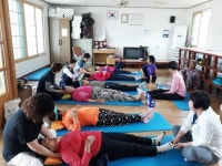 남해 71연합회 사랑 나눔 실천 마을주민 함박웃음