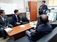 의령군 신전권역 종합개발 사업장 현장 점검