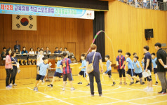 사천교육장배 스포츠클럽 건강줄넘기대회 개최
