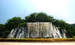 서진주 IC 인공폭포 폭포수 철철