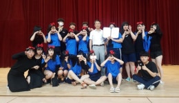 진주 경진고 하모니카·반가 경연행사로 추억 쌓기