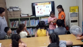 창원소방본부 햇살경화지역아동센터 화재예방교육