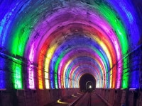 하동 레일바이크 야간에도 탄다