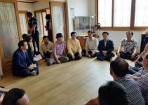 한경호 경남도행정부지사 폭염현장 방문