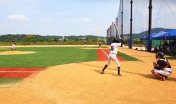 수려한 합천 홈런 한방으로 폭염 날리다