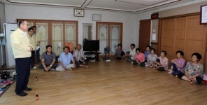 이일석 함안부군수 폭염 장기화 취약시설 현장점검
