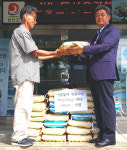 익명의 기탁자 합천 쌍백면사무소에 백미 30포 전달
