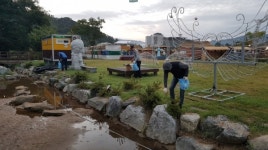 함양교육지원청 반갑다 청렴아 산삼축제 봉사·캠페인