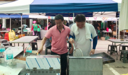 하동 진교면청년회 경로당 48곳에 치킨 나눔