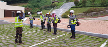 사천시 사천호국공원 국군묘지 환경정비