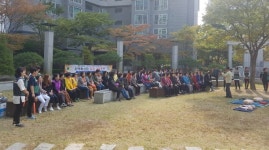 진주 이현동 민방위 화재대피훈련 실시