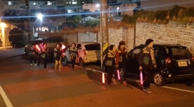 마산회원구 회원2동 주부민방위기동대 야간순찰