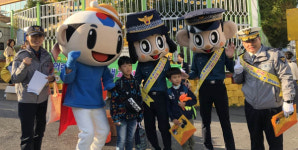 창원서부경찰서 어린이보호구역 교통안전 캠페인