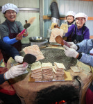 자갈에 굽는 전통한과