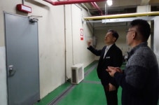 함안소방서 최석만 서장 KT함안지점 현장 지도