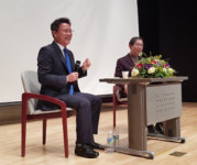 박원순 서울시장 거창 방문해 지역 농산물 서울시 판매약속