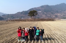 하동 평사리들판 논두렁 축구대회 겨울을 달군다