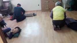 거창 시각장애인 약손봉사단 봉사활동 전개