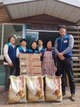 진주 평거동 GS마트 봉사대 사랑나눔 실천