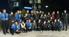 진주 상대동 안전취약지역 합동순찰