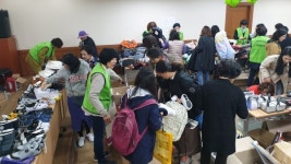 진주평거복지관 이마트 후원물품 바자회 개최