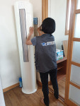 educlean 에듀클린 | 에듀클린, 사천시 사남면 경로당 에어컨 청소 봉사