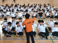 마산소방서 용마고 심폐소생술 익히기 교육