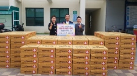 창원 뉴드림코리아(주) 더엄마라면 사랑의 라면 200박스 기탁