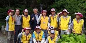 최옥환 마산회원구청장, 어르신 봉사활동 격려