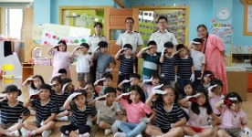 창원소방본부 소방동요 경연대회 참가팀 격려 방문