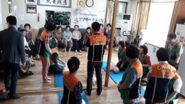 진주 상봉동 자율방재단 심폐소생술 교육 실시