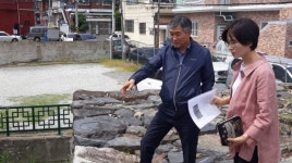 최옥환 마산회원구청장, 합포성지·회성동족구장 점검