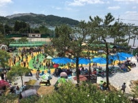 진해구, 안청공원 어린이 물놀이터 개장