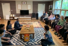 창원 의창구 북면, 관내 경로당 위문 방문