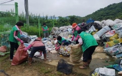 진주 내동면 새마을지도자協 마을 환경지키미 활동 펼쳐