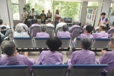 진주 애나색소폰 동호회, 합천고려요양병원 위문공연