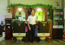 추억의 이용원 김해 장유 터줏대감 태양이용원 남정호씨