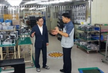 창원 의창구청장, 3D 프린터 선두기업 (주)대건테크 방문