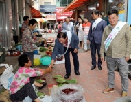 조근제 함안군수, 추석맞이 민생현장 살펴