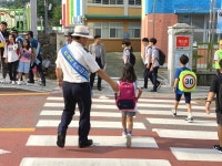 합천署 안전한 길 건너기 등 캠페인 실시