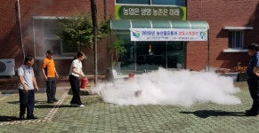 창원 농산물유통과 2019 합동소방훈련 실시