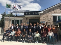 고성 삼산면 두모경로당 준공식 개최