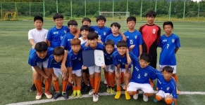 사천 용산초 축구부 교육감배 학교스포츠클럽대회 우승