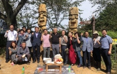 진주 상대동 행복기원 선학산 장승 설치