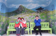 산청군자원봉사센터 버스정류장 리폼