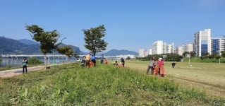밀양 가곡동 주민과 함께한 태풍피해 복구 환경정비
