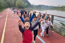진주 내동초, 어우렁더우렁 남가람 길 걷기