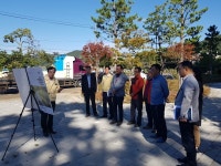 통영시 주민참여예산 선정사업장 현지 확인